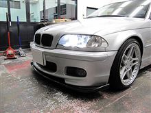 E46 330i LUＸI　BLAC１取り付け