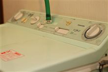 我が家の二層式洗濯機