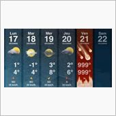 明日の天気