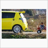 子供と散歩とスイスポと