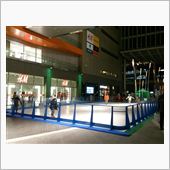 スケートリンク登場