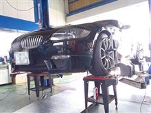 トータルアライメント調整...BMW Z4...　ザックス　パフォーマンスプラス