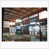 風情が有る鞍馬駅。