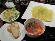 今日のランチは、「ふじとはち 赤坂店」つけナポリタン セット 790円大盛無料
