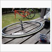 自転車チューブ交換