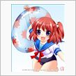 【北海道】天売島にちなんだスクール水着＆セーラー服姿のアニメ風美少女キャラクター『観音崎らいな』を羽幌―札幌間の都市間バスにデザインし観光PR！ 北海道もう駄目かもしれんね・・・【痛バス】