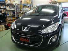 プジョー３０８ＳＷ　エンスタ付セキュリティ取付　富山県よりご来店