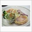 今日のランチは、「東晶大飯店」のコース料理