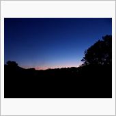 年の瀬の夕暮れ
