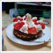 クリスマスケーキ子供仕様