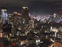 東京タワーからみたスカイツリー