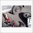 妻の車の冬装備　＆　MB定期洗車。