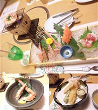 今宵はカニ
