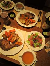 ◎　クリスマスディナー---あいかわらずの・・・