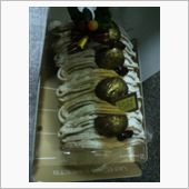 ケーキ頂く