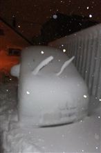 大雪です。