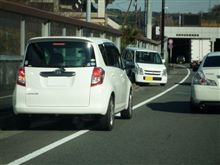 交通事故現場に遭遇した