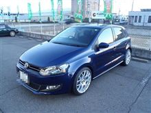 トータルアライメント調整...VW　POLO　6R　ブリッツZZ-R車高調整キット