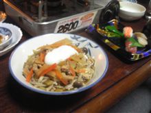 昔ながらのしっぽくそば