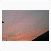 今朝の空