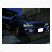 A山GC8　雪ドリ事前整備