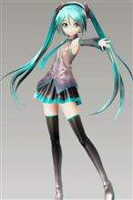 MikuMikuDance　ままま式　あぴミクさん配布開始らしい。