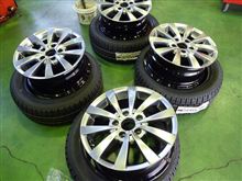 冬の準備完了..BMW F20　TOYO G4　205/55R16+グレン7.0J-16