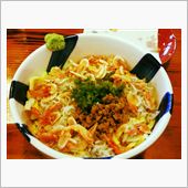 鐘庵の桜海老そばと、駿河丼