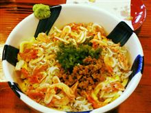 鐘庵の桜海老そばと、駿河丼