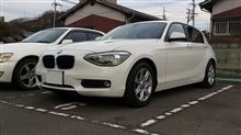 代車でF20 116iを借りました