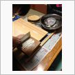 年越し蕎麦打ち。