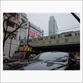 年の瀬、早朝、雨模様の渋谷で