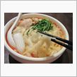 今日のランチは、「湧（ゆう）の台所」海鮮刀削麺特盛サラリーマンセット950円