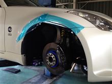 Z33　クスコ　アッパーアーム交換