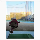 ゴルフ練習中！