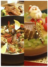 お食事会に招かれたり招いたり。