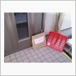 玄関先放置