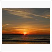 夕日