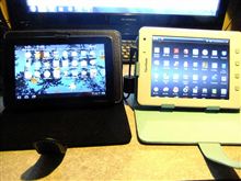 タブレットに四苦八苦です(Ｔ▽Ｔ)