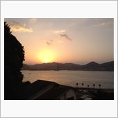我が家から見た御来光