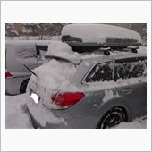 雪道走ってきました