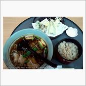 サービスエリアで蕎麦
