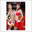 オートサロン2013 赤西あやさん（左） 蒼井晴香さん（右）