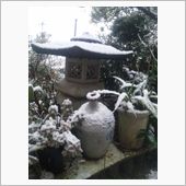 今年初雪の地元奈良...