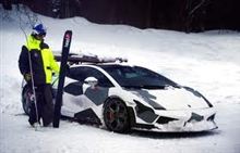 常識を覆す動画『LAMBOS LOVE SNOW』