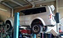 今日はPAJEROのメンテをしてました！