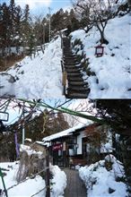 そば屋に行ったが雪（氷？）の攻撃が~（T-T