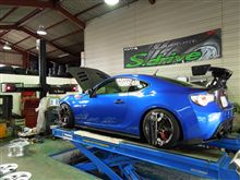 BRZ四輪アライメント調整。