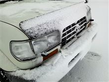 雪の通勤路？！
