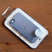 パワーサポート エアージャケットセット for iPhone5　クリアブラック　PJK-73 
